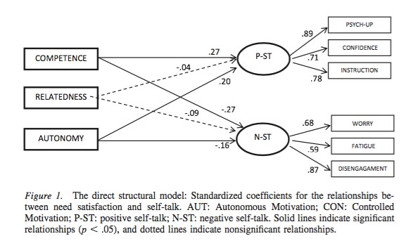 Caption: Multiple factors affect athletes performance and their self-talk tendencies.