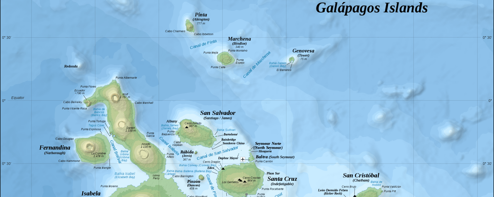 Figure 1. Researchers found that it is possible for speciation to occur in finches in the Galapagos Islands within a couple of generations.